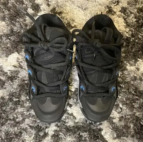 Osiris D3 2001 Skate Shoes Black/Grey/Blue - Picture 3 of 6